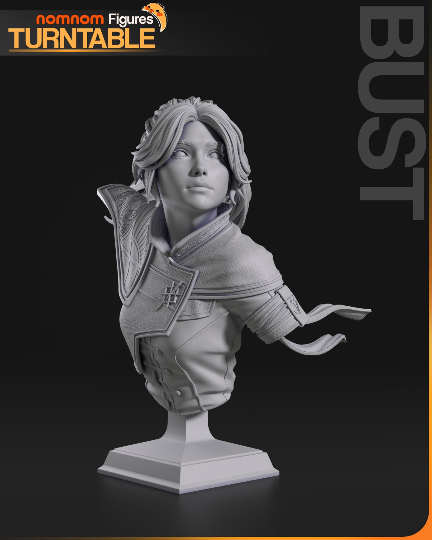 Maelle | Resin Model or Bust Kit | Clair Obscur: Expedition 33 Spellweaver