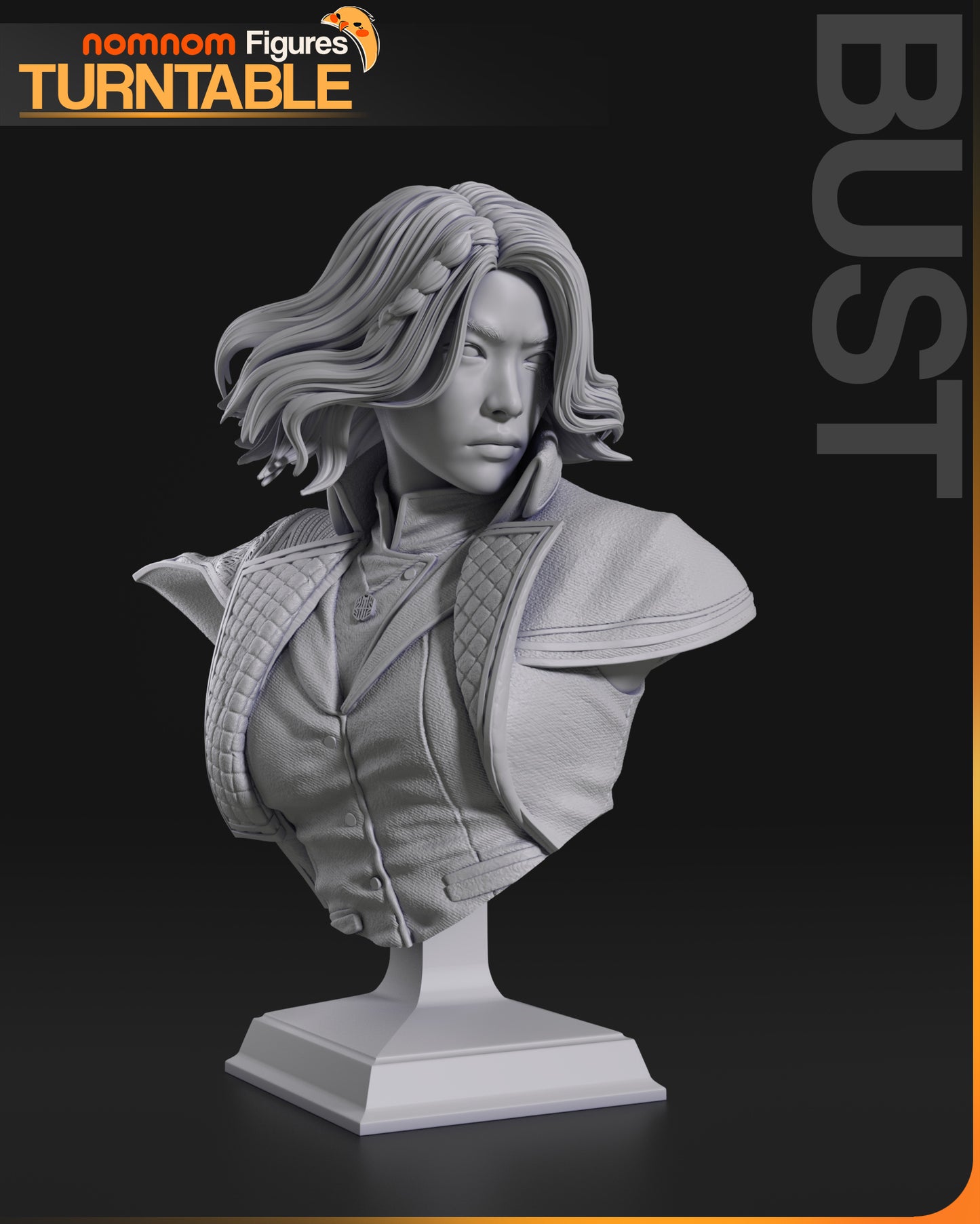 Lune | Resin Model or Bust Kit | DIY Clair Obscur: Expedition 33 Elemental Mage