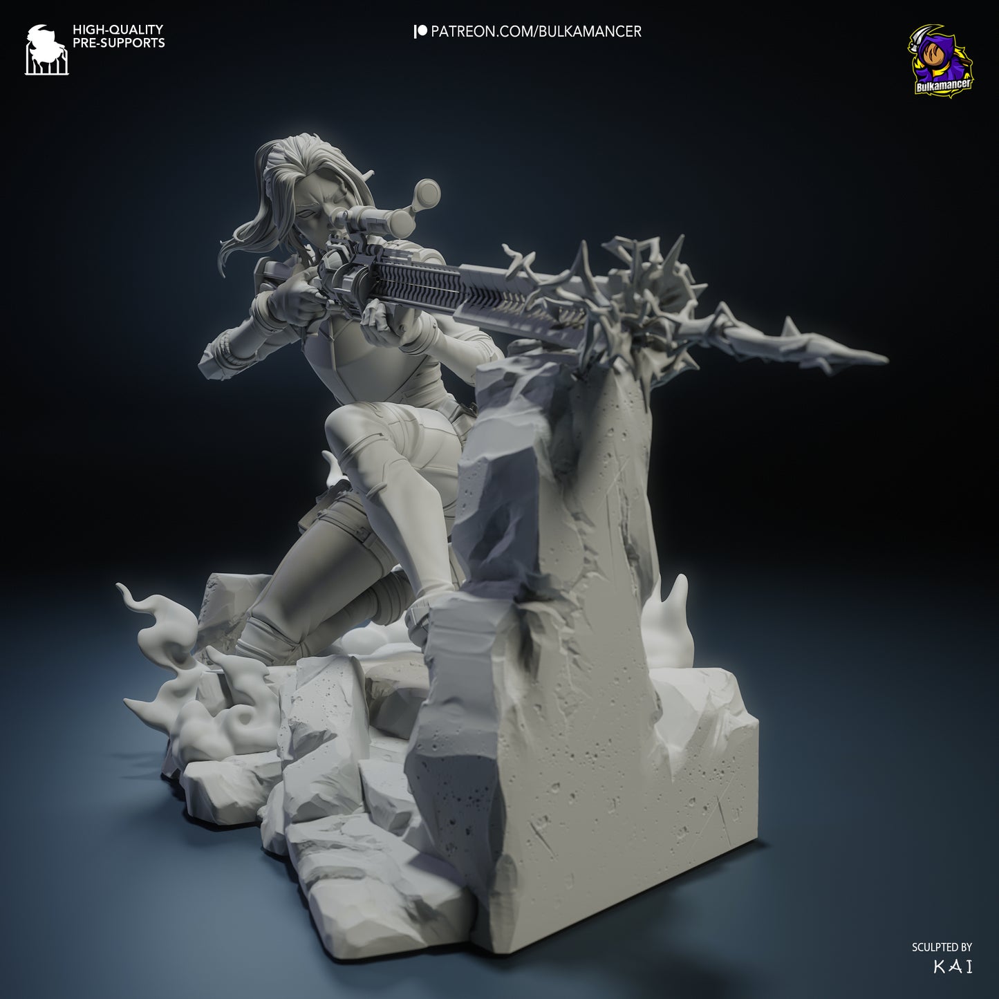 Caitlyn Kiramman | 6-Inch Resin Model Kit | Arcane Piltover’s Sheriff
