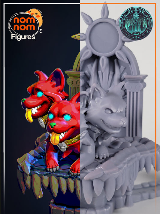 Chibi Cerberus - 6" Resin Model Kit - Hades Guard Dog