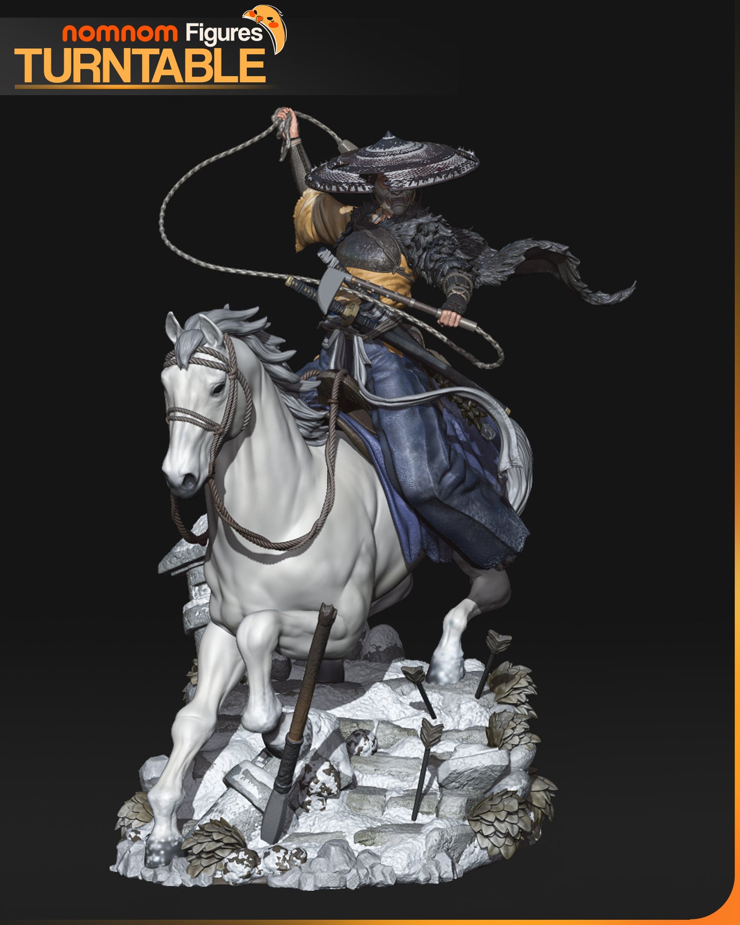 Atsu | Resin Model or Bust Kit | Ghost of Yotei - Onryo of Vengeance