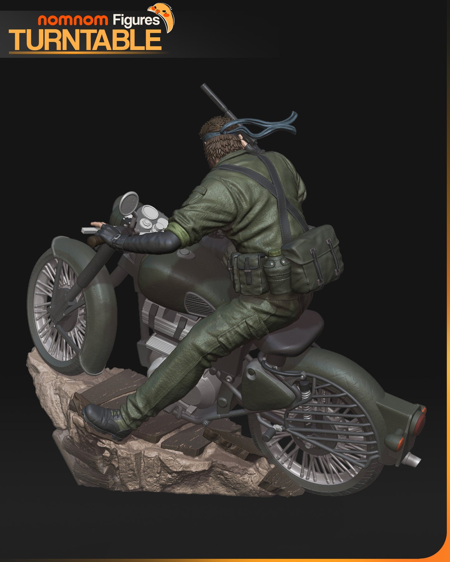 Naked Snake | Resin Model or Bust Kit | Metal Gear Solid 3: Snake Eater