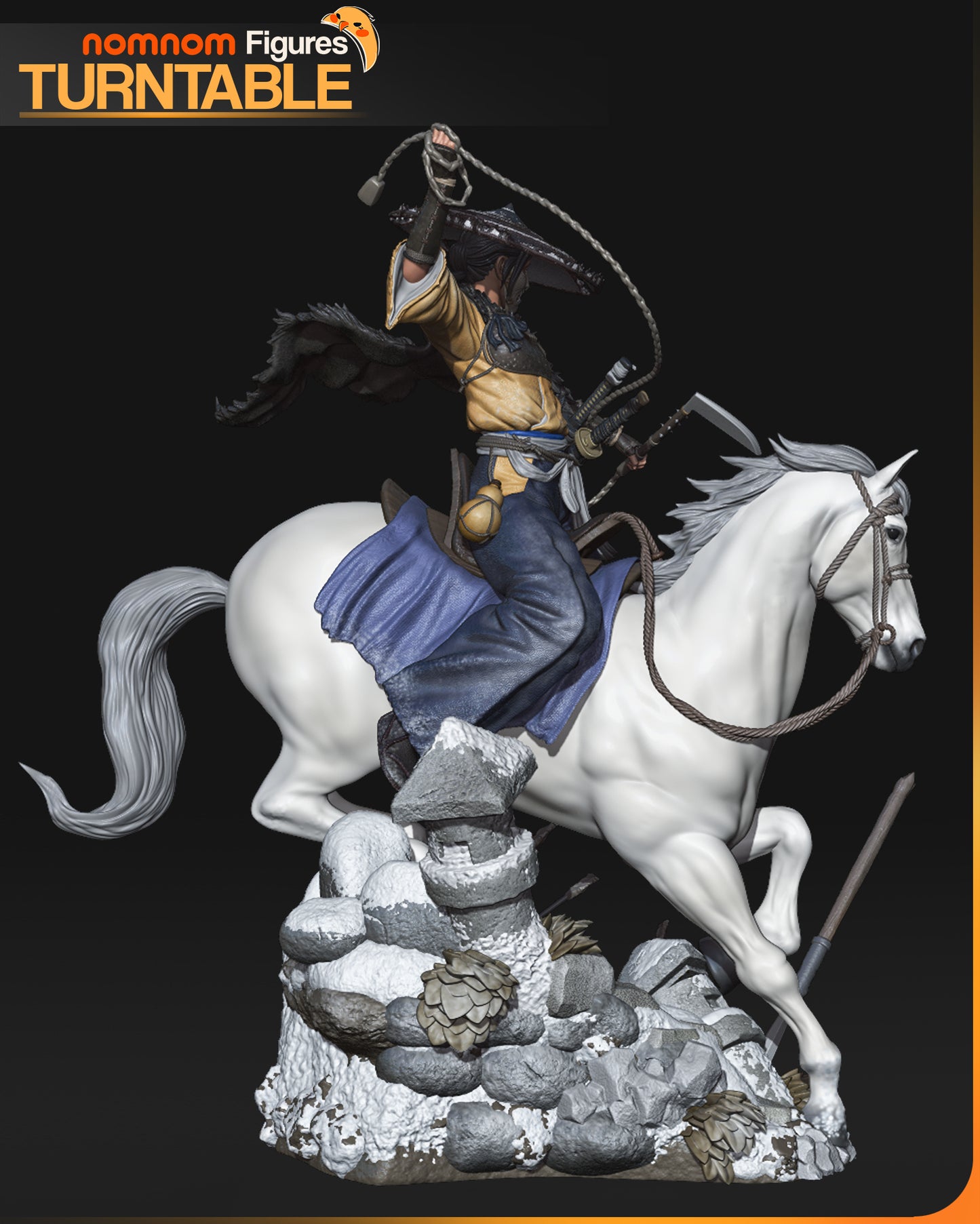 Atsu | Resin Model or Bust Kit | Ghost of Yotei - Onryo of Vengeance