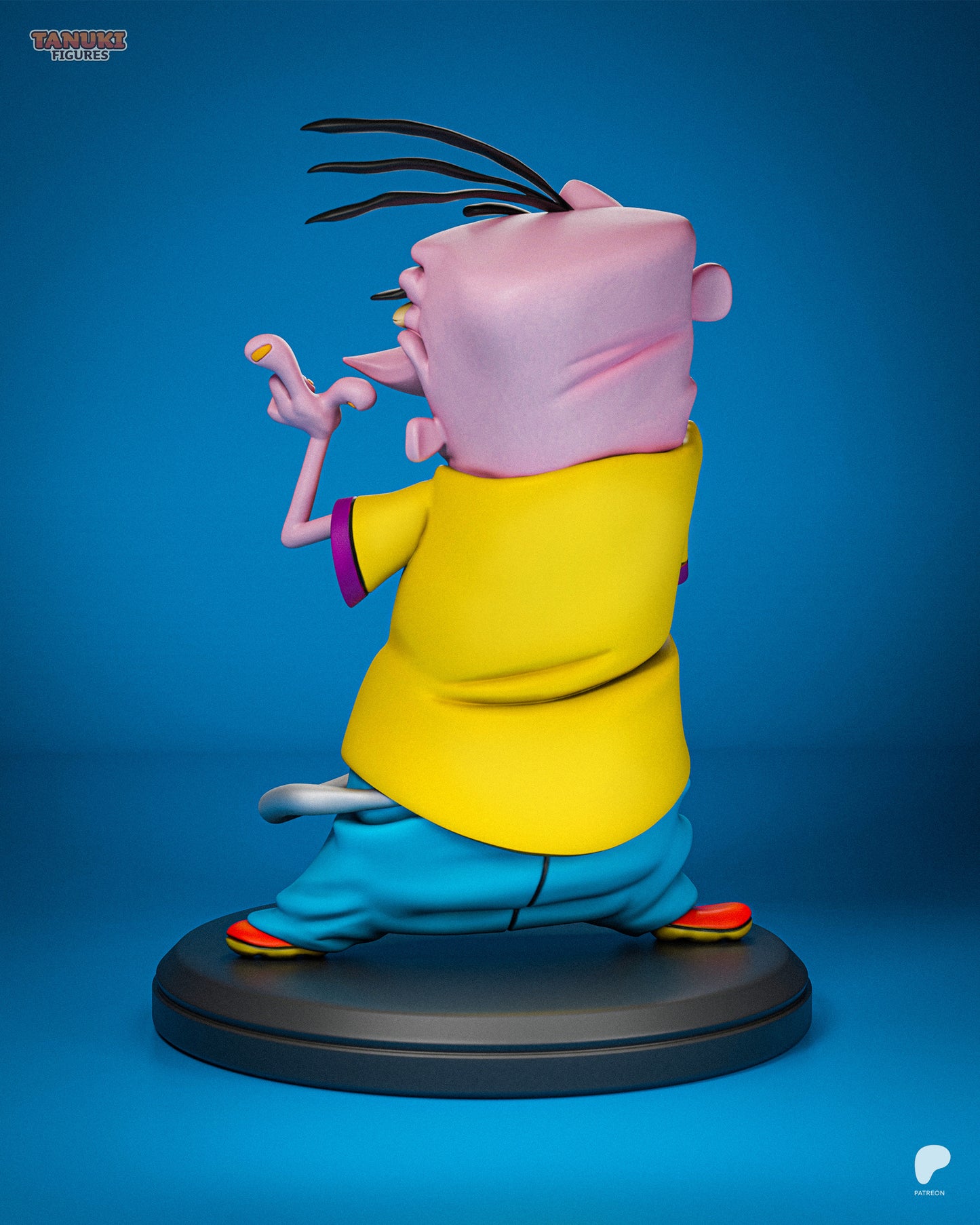 Eddy | 6.5-Inch Resin Model Kit | Ed, Edd n Eddy Extra-Scheme Specialist