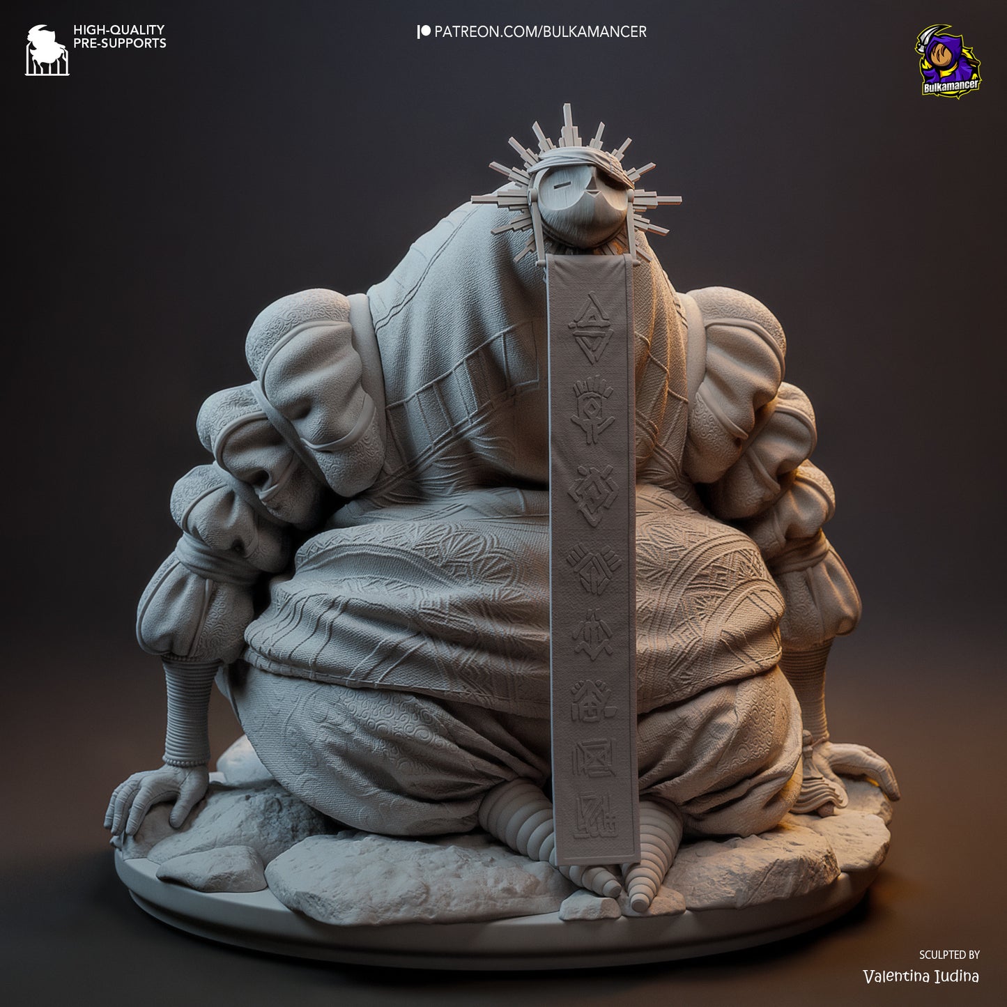 Esquie | 12-Inch Resin Model Kit | Clair Obscur Expedition 33 Creature