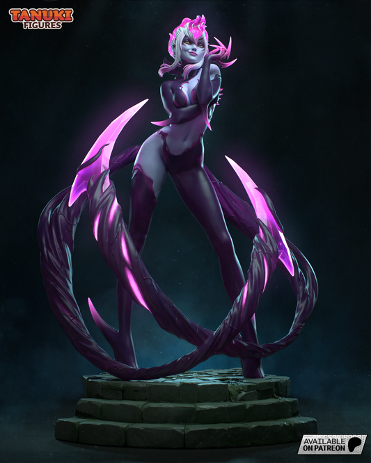Evelynn | Resin Model or Bust Kit | League of Legends Shadow Assassin