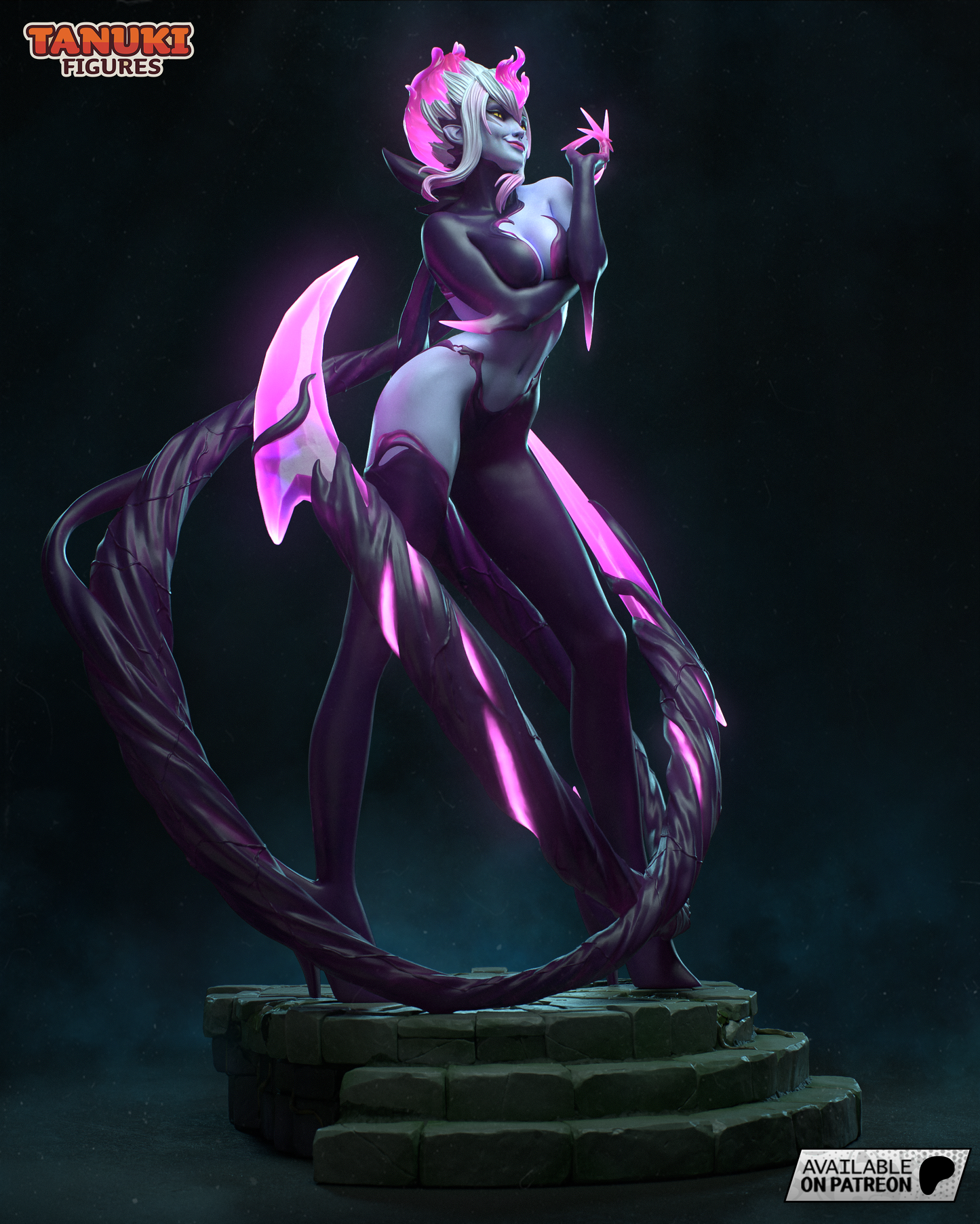 Evelynn | Resin Model or Bust Kit | League of Legends Shadow Assassin