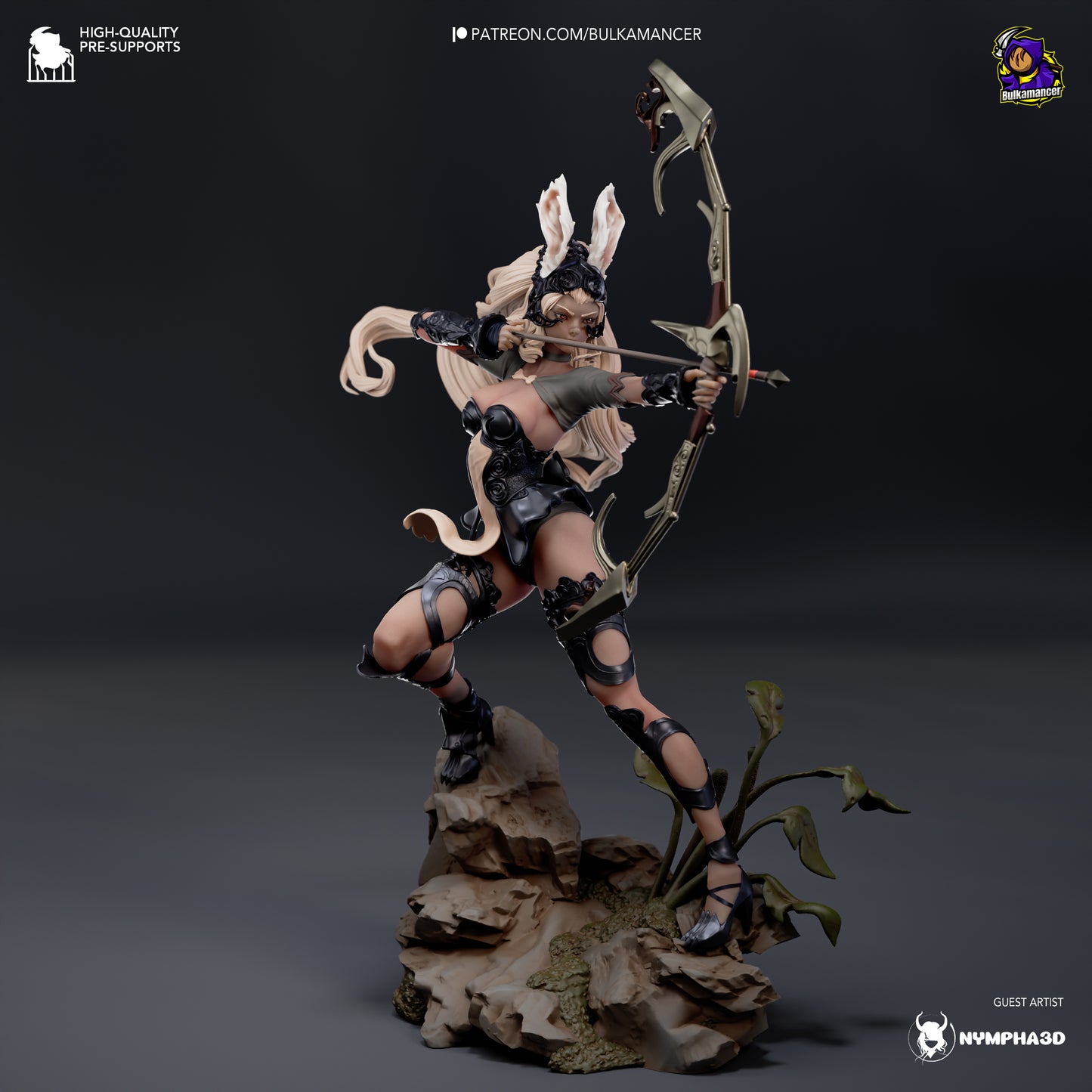 Fran | 11-Inch Resin Model Kit | DIY Final Fantasy XII Viera Warrior