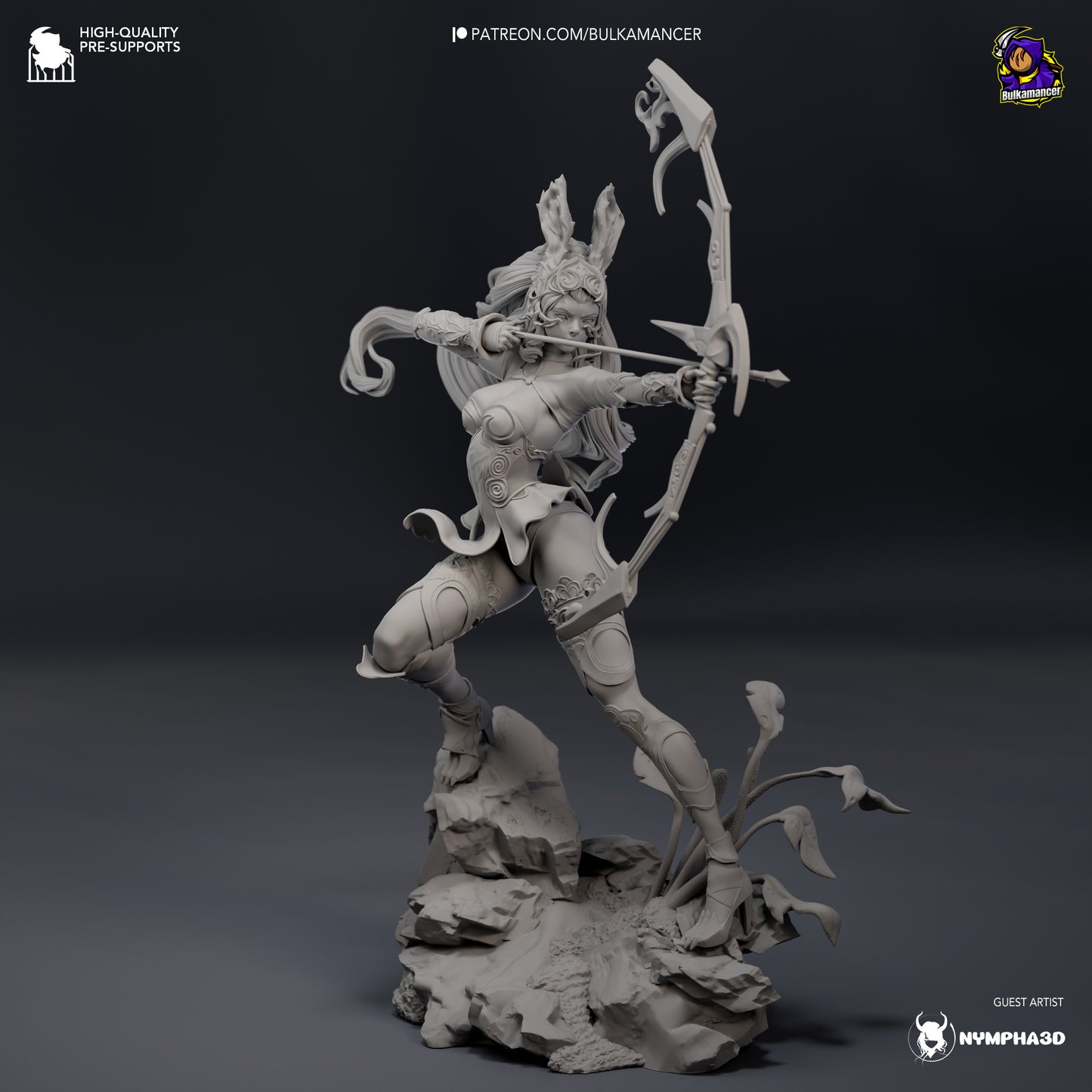 Fran | 11-Inch Resin Model Kit | DIY Final Fantasy XII Viera Warrior