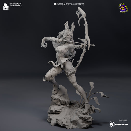 Fran | 11-Inch Resin Model Kit | DIY Final Fantasy XII Viera Warrior