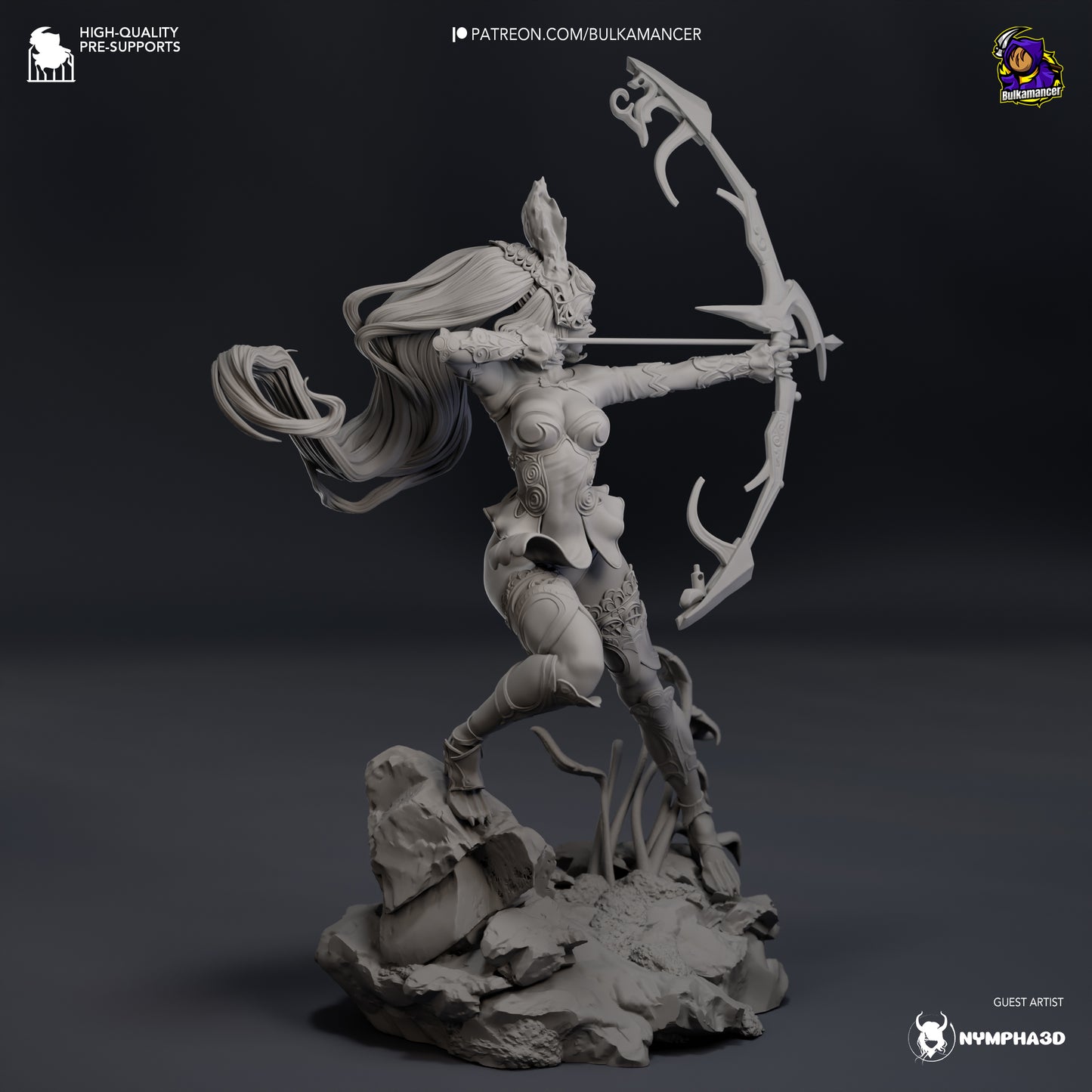 Fran | 11-Inch Resin Model Kit | DIY Final Fantasy XII Viera Warrior