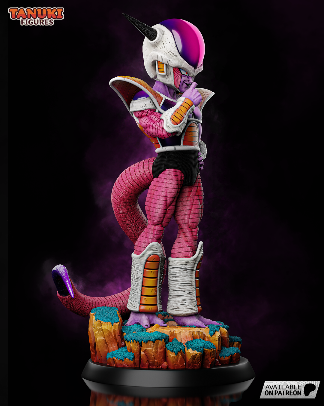 Frieza | Resin Model or Bust Kit | Dragon Ball Z Galactic Tyrant in Second Form