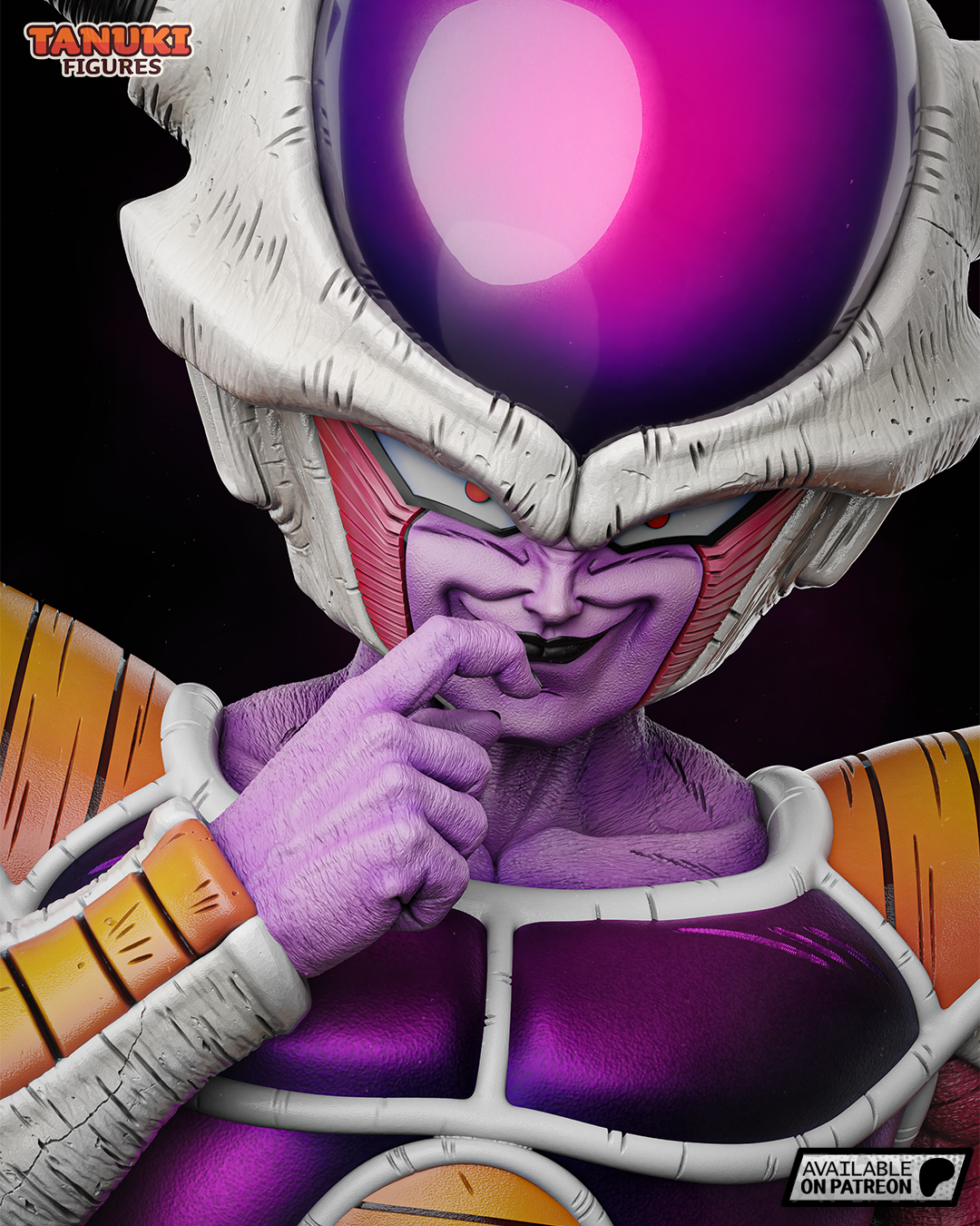 Frieza | Resin Model or Bust Kit | Dragon Ball Z Galactic Tyrant in Second Form