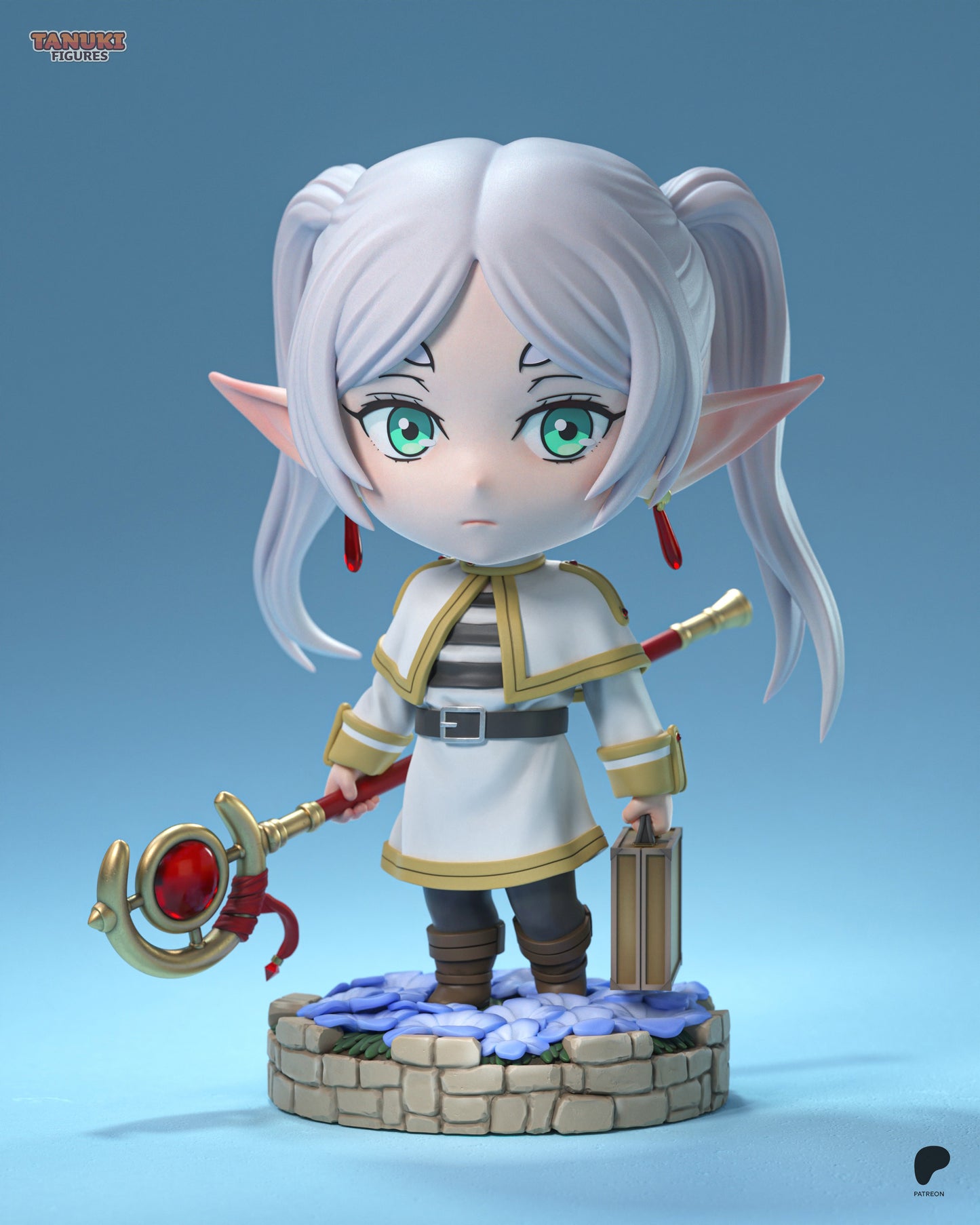 Chibi Frieren and Mimic | 4.5-Inch Resin Model Kit | Frieren: Beyond Journey’s End Mage