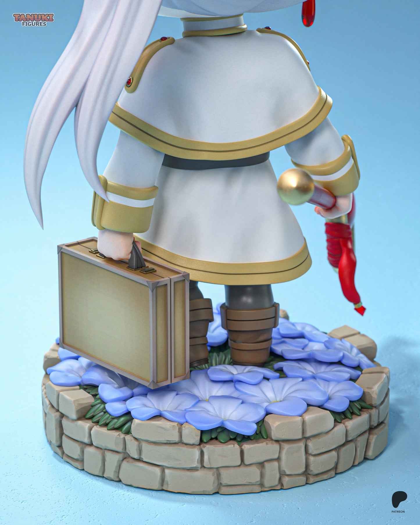 Chibi Frieren and Mimic | 4.5-Inch Resin Model Kit | Frieren: Beyond Journey’s End Mage