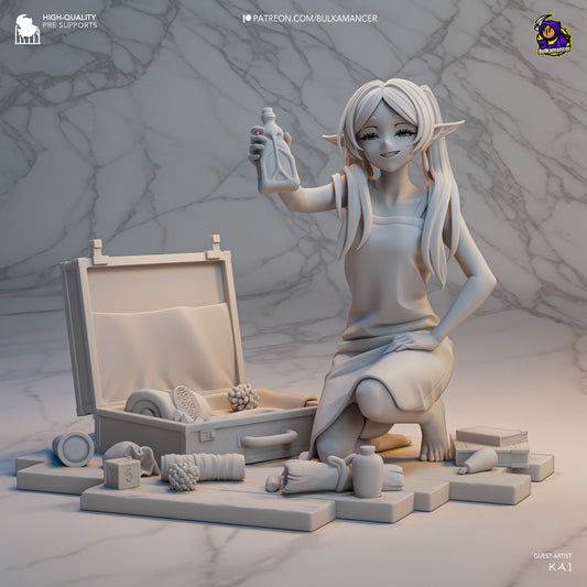 Frieren | 5-Inch Resin Model Kit | Beyond Journey's End Thousand-Year Mage