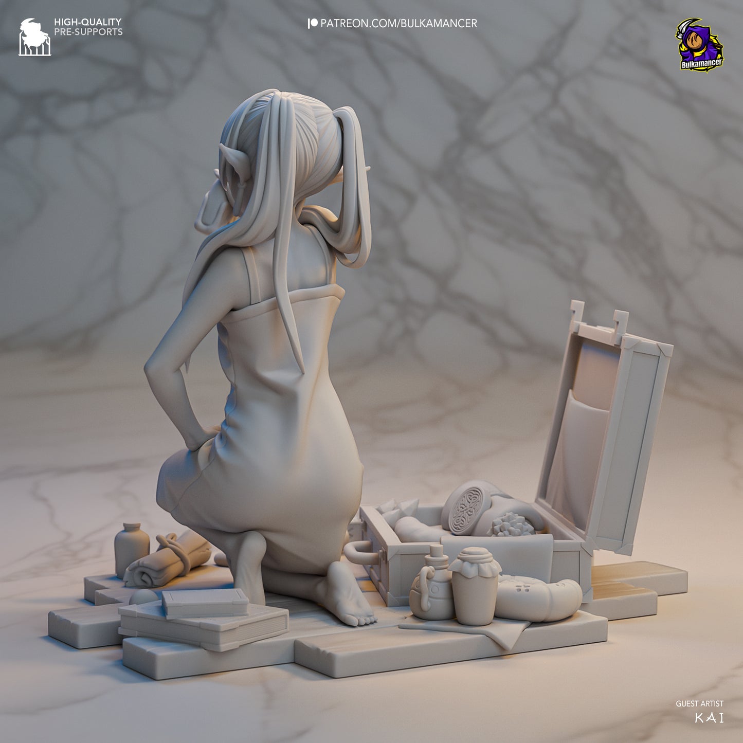 Frieren | 5-Inch Resin Model Kit | Beyond Journey's End Thousand-Year Mage