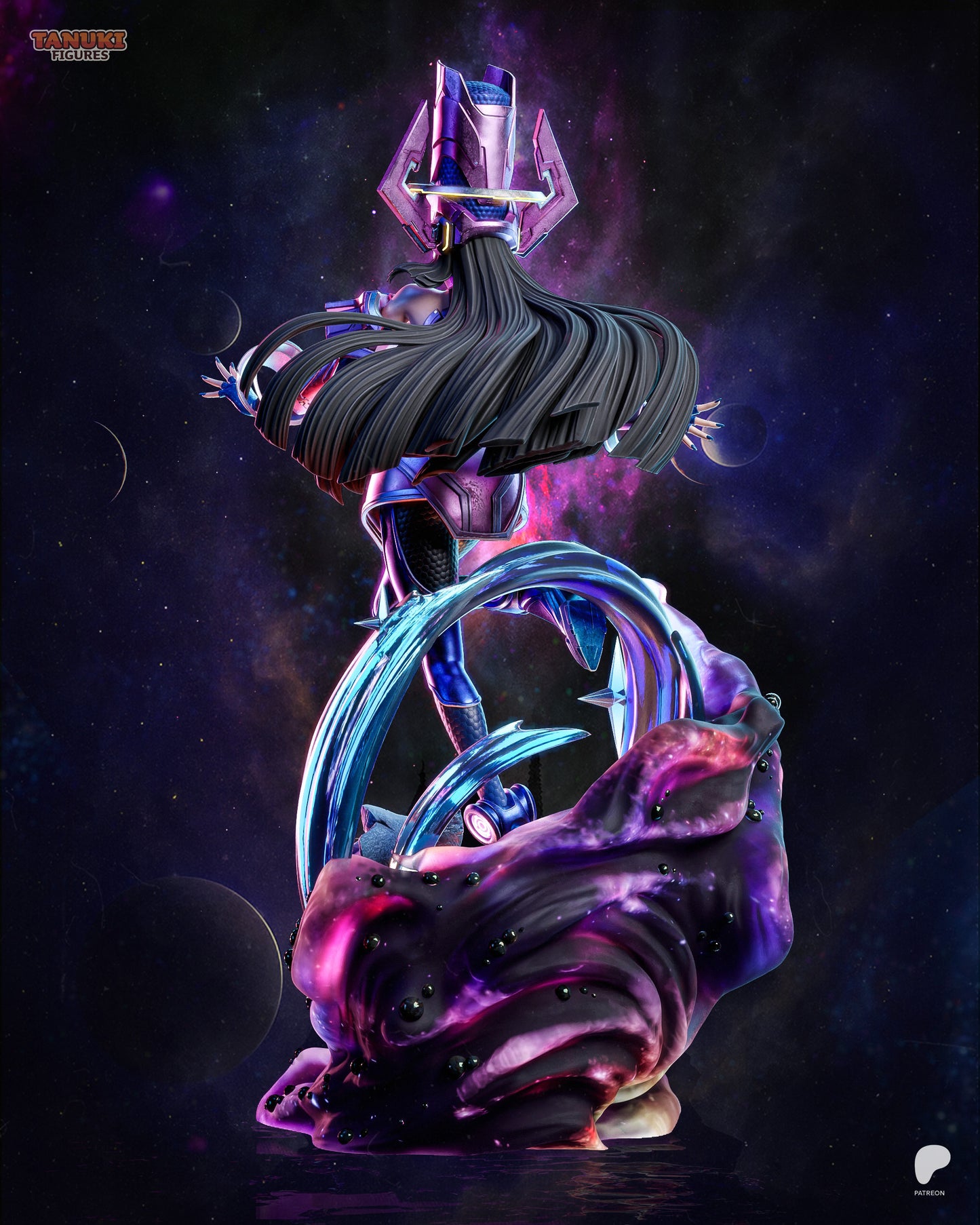 Galacta | Resin Model or Bust Kit | Marvel Rivals Devourer’s Daughter