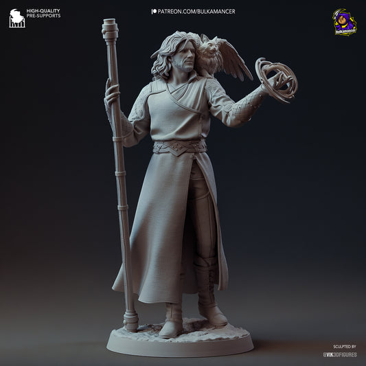 Gale | 10-Inch Resin Model Kit | BG3 Baldur’s Gate Wizard of Mysteries with Tara