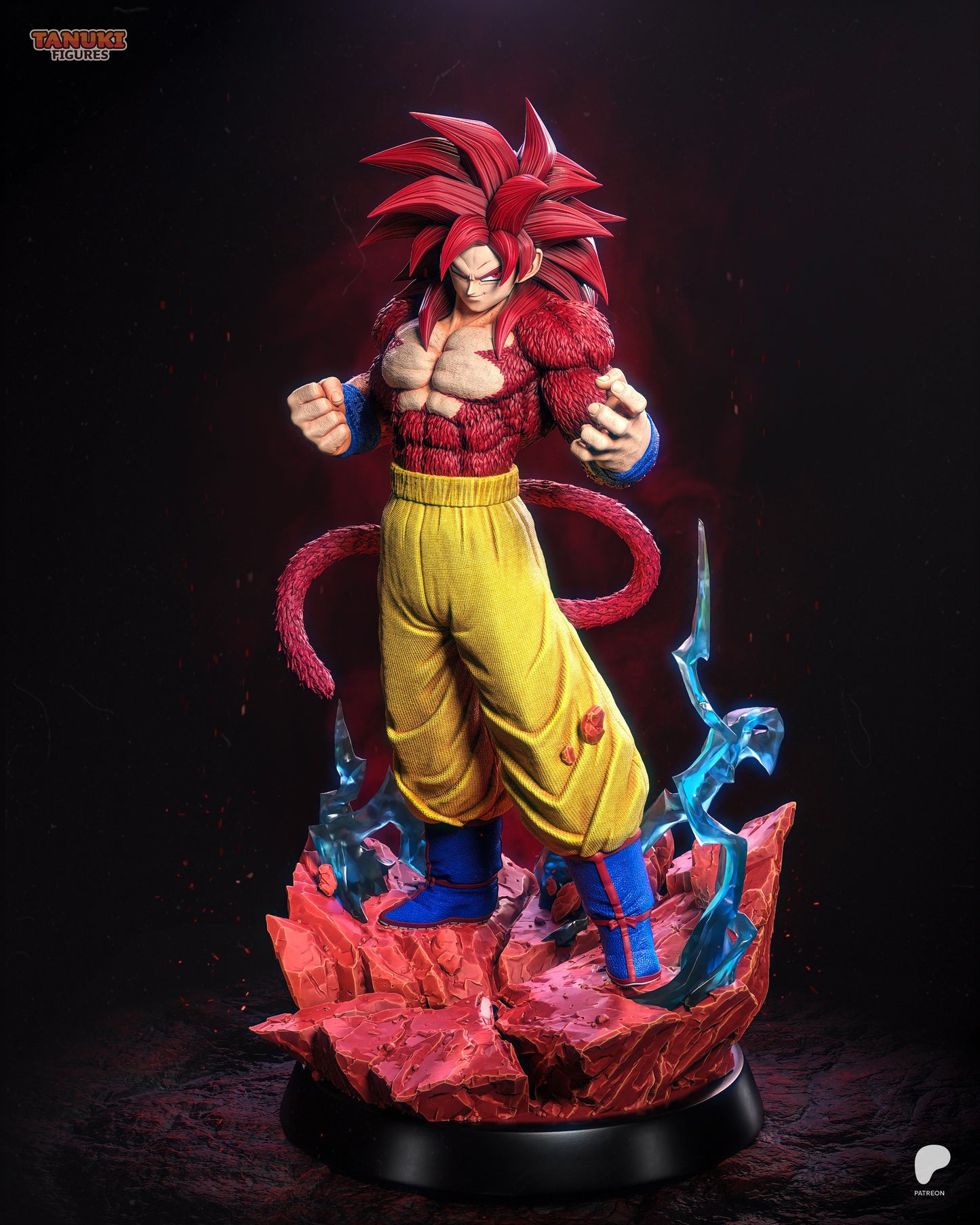 Goku SSJ4 | Resin Model or Bust Kit | Dragon Ball Primal Saiyan Ascension