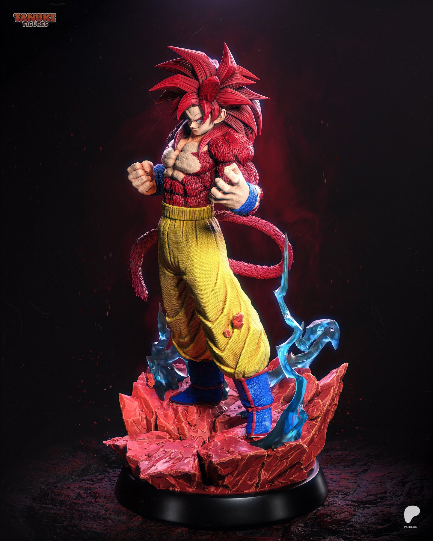Goku SSJ4 | Resin Model or Bust Kit | Dragon Ball Primal Saiyan Ascension