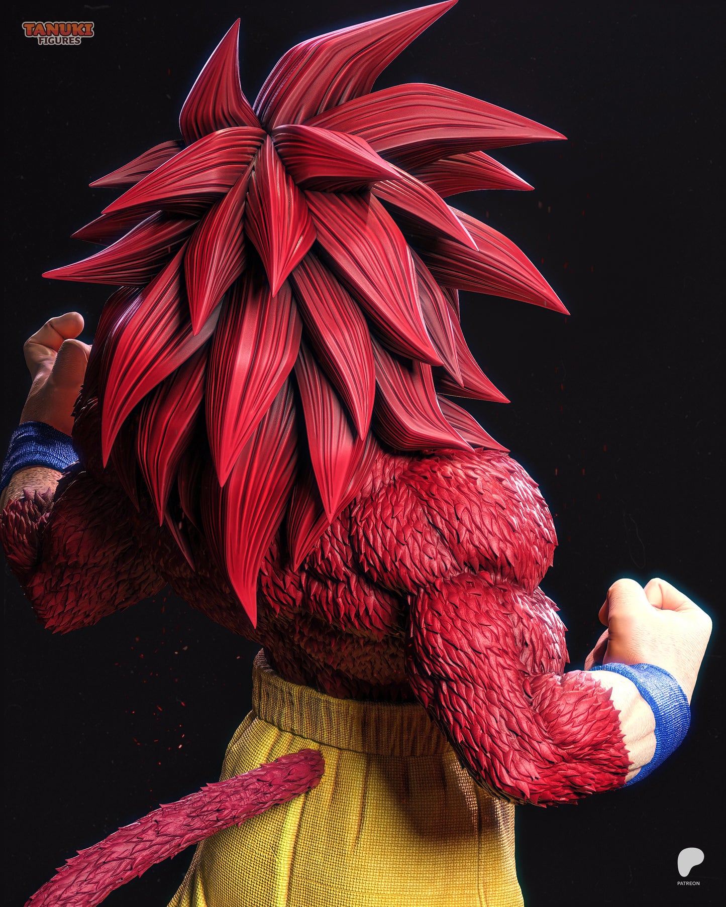 Goku SSJ4 | Resin Model or Bust Kit | Dragon Ball Primal Saiyan Ascension