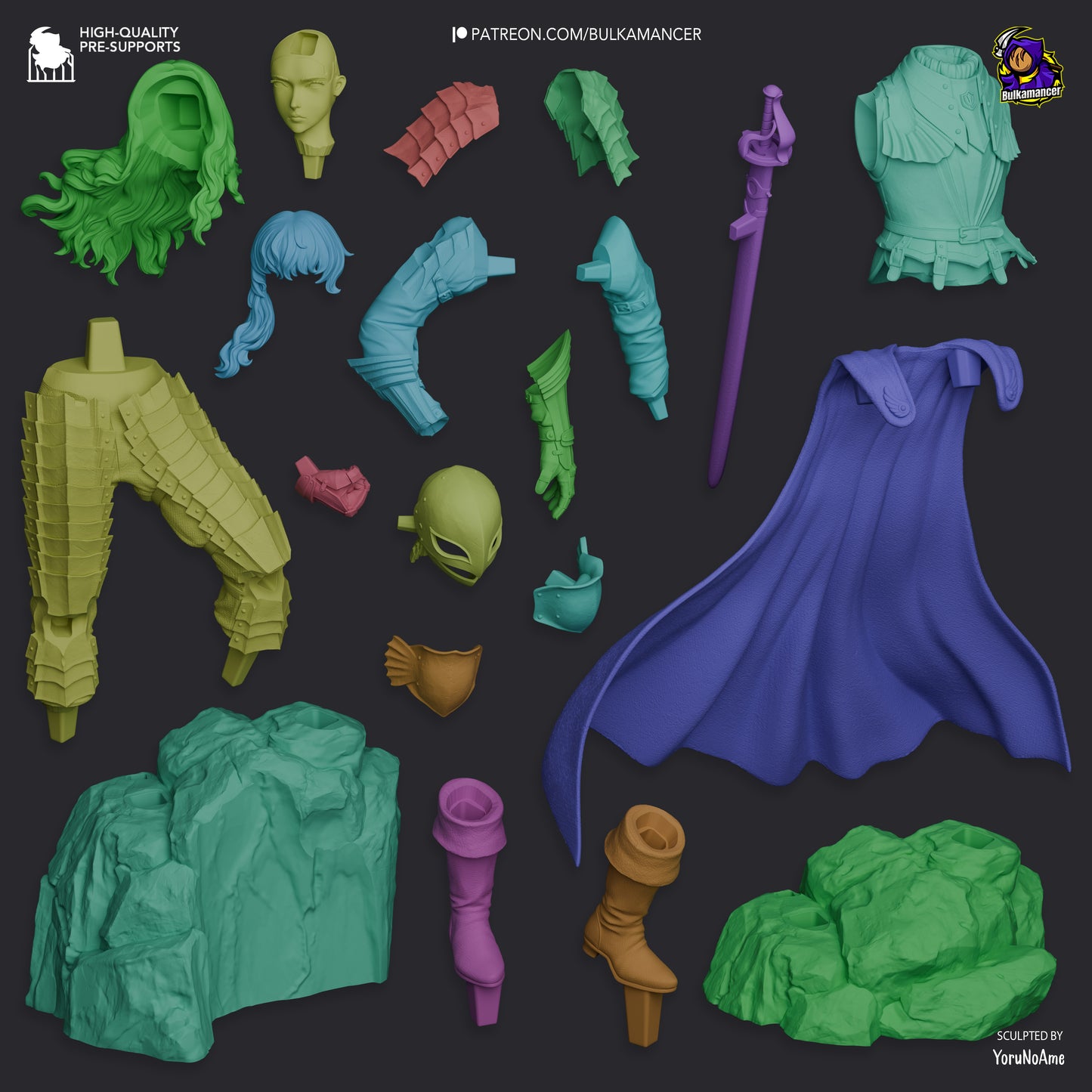 Griffith | 9.5-Inch Resin Model Kit | Berserk - White Hawk of Midland