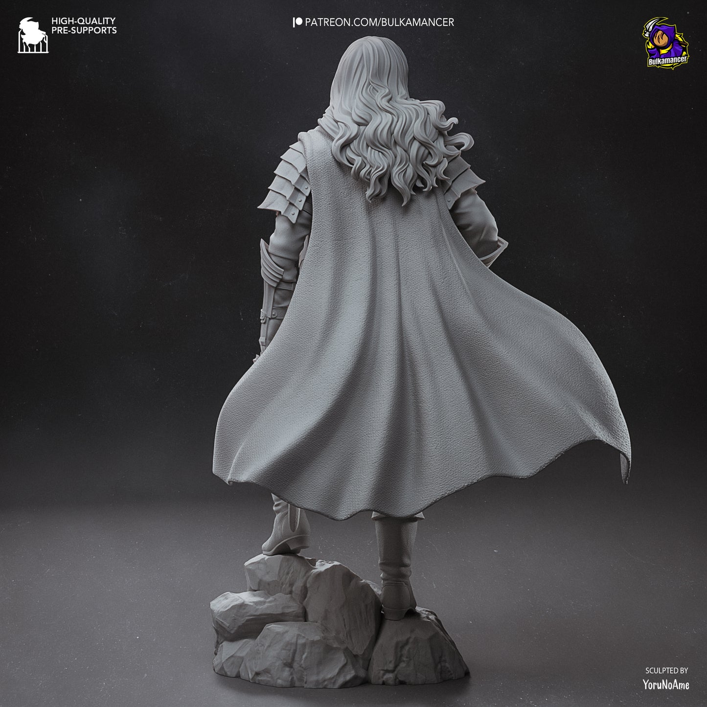 Griffith | 9.5-Inch Resin Model Kit | Berserk - White Hawk of Midland