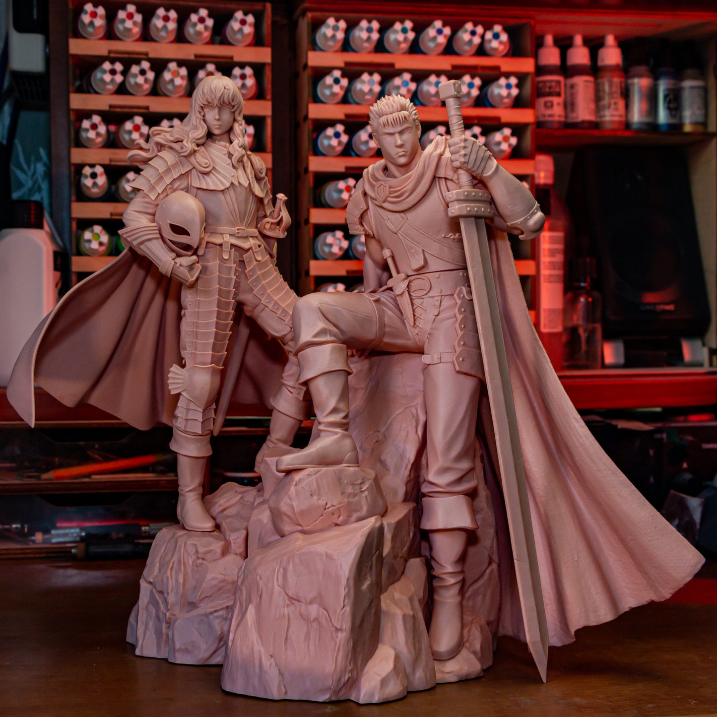 Griffith | 9.5-Inch Resin Model Kit | Berserk - White Hawk of Midland