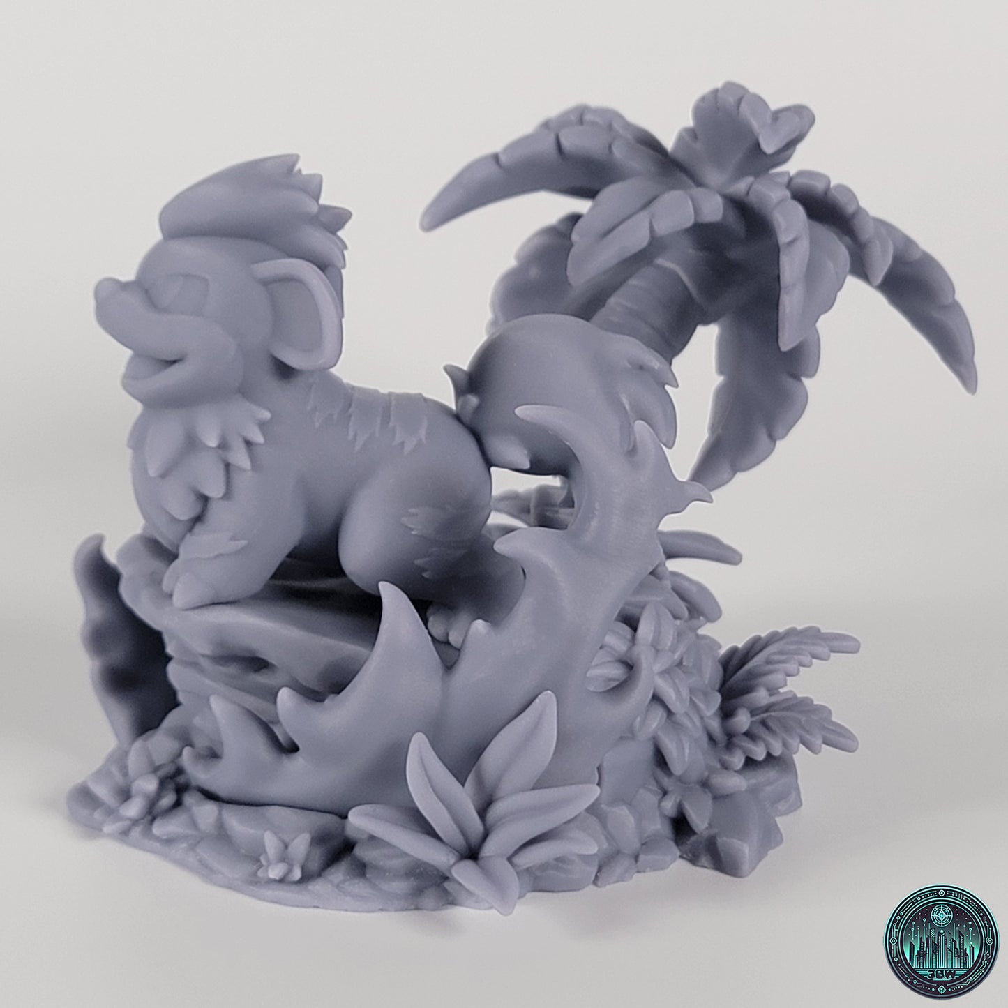 Chibi Growlithe | 3" Resin Model Kit | DIY Pokemon Fire-Type Puppy