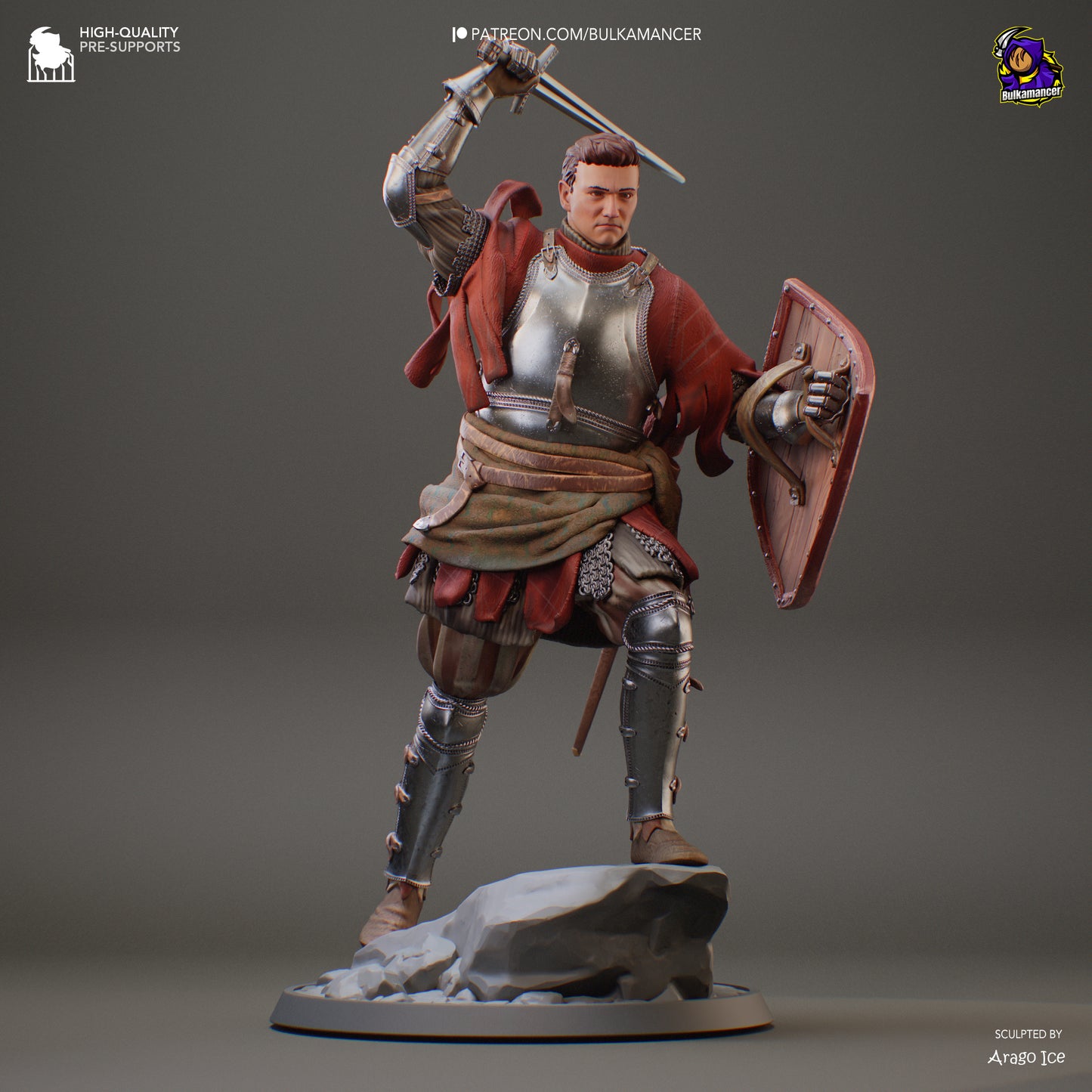 Henry of Skalitz | 10-Inch Resin Model Kit | Kingdom Come Deliverance II