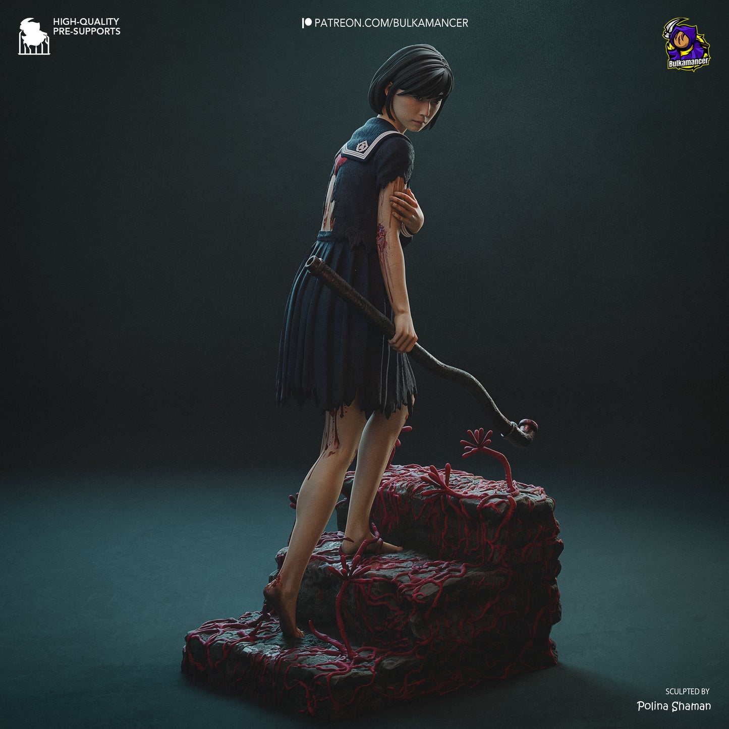 Hinako Shimizu | 8.5-Inch Resin Model Kit | Silent Hill f Daughter of Fog