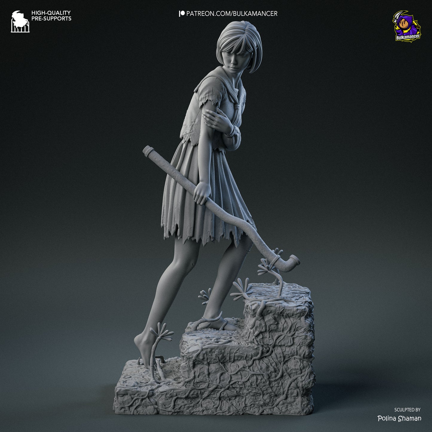 Hinako Shimizu | 8.5-Inch Resin Model Kit | Silent Hill f Daughter of Fog