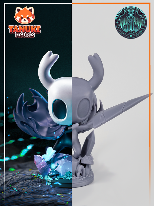 Hollow Knight | 4-Inch Resin Model Kit | Indie Game Insect Warrior