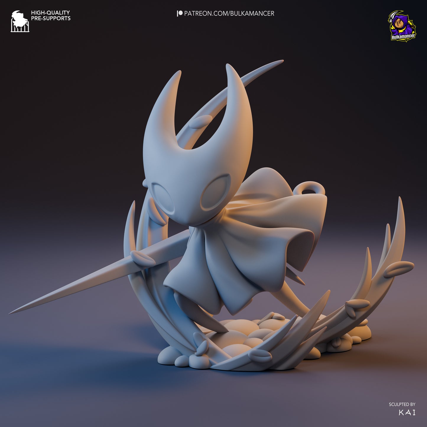 Chibi Hornet | 4.5-Inch Resin Model Kit | Hollow Knight: Silksong