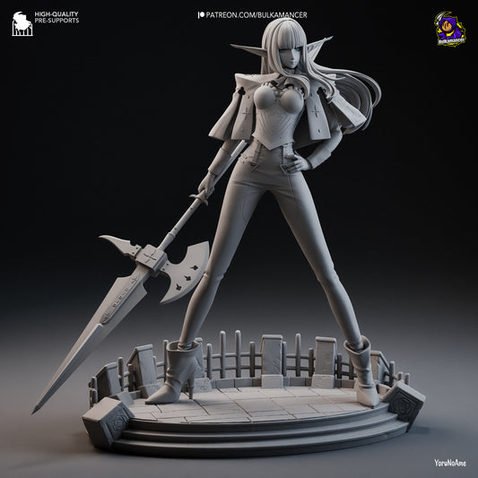 Hulkenberg | 9-Inch Resin Model Kit | Metaphor: ReFantazio Crimson Halberd Sentinel of Euchronia