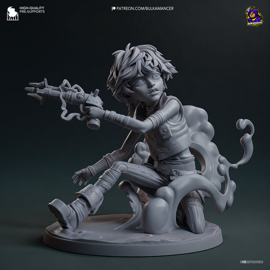 Isha | 4-Inch Resin Model Kit | Arcane Undercity Healer of Zaun