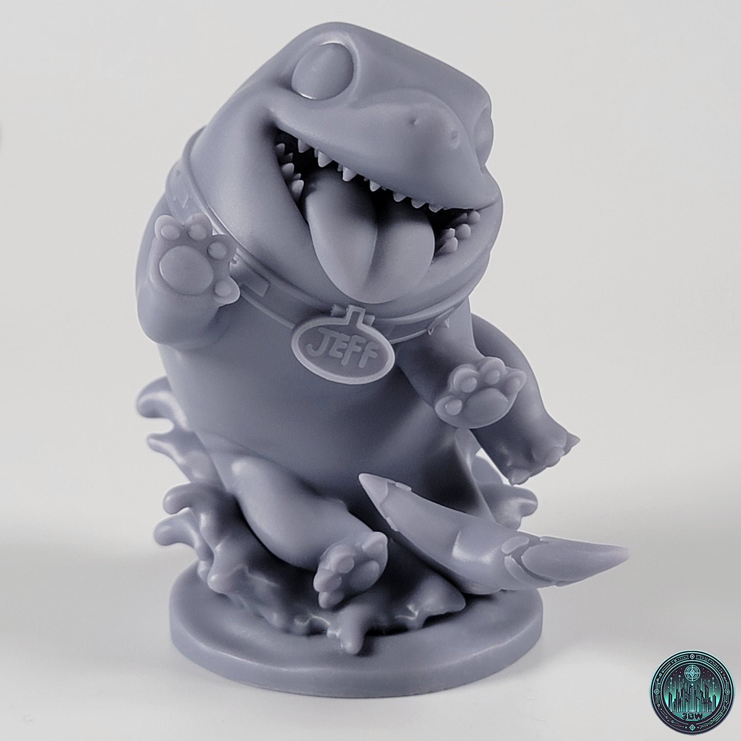 Chibi Jeff the Land Shark | 3.5-Inch Resin Model Kit | Marvel Rivals