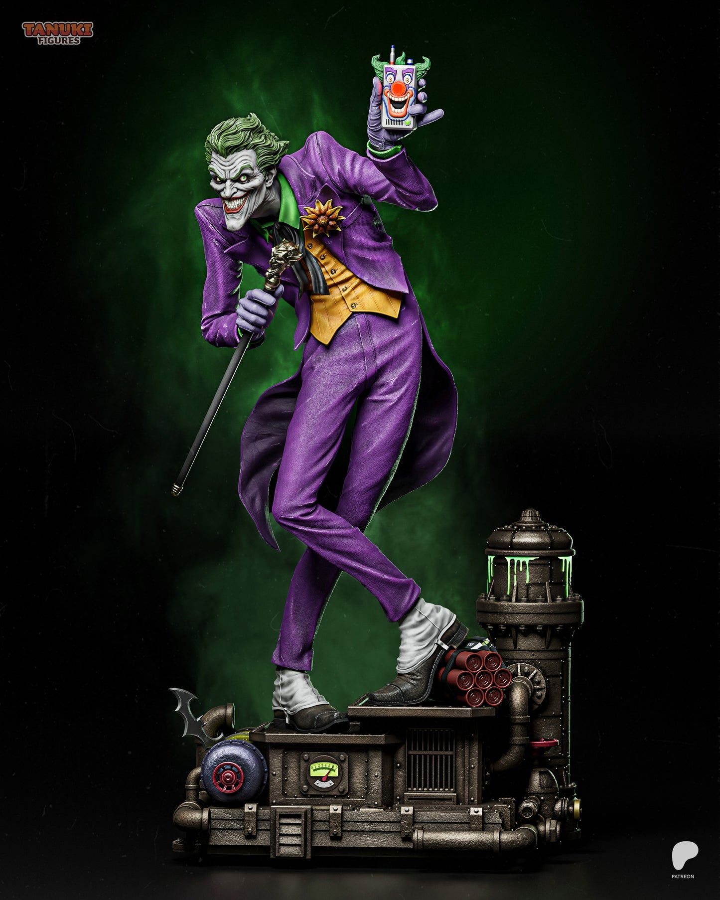 The Joker | Resin Model or Bust Kit | COPY (Copy)
