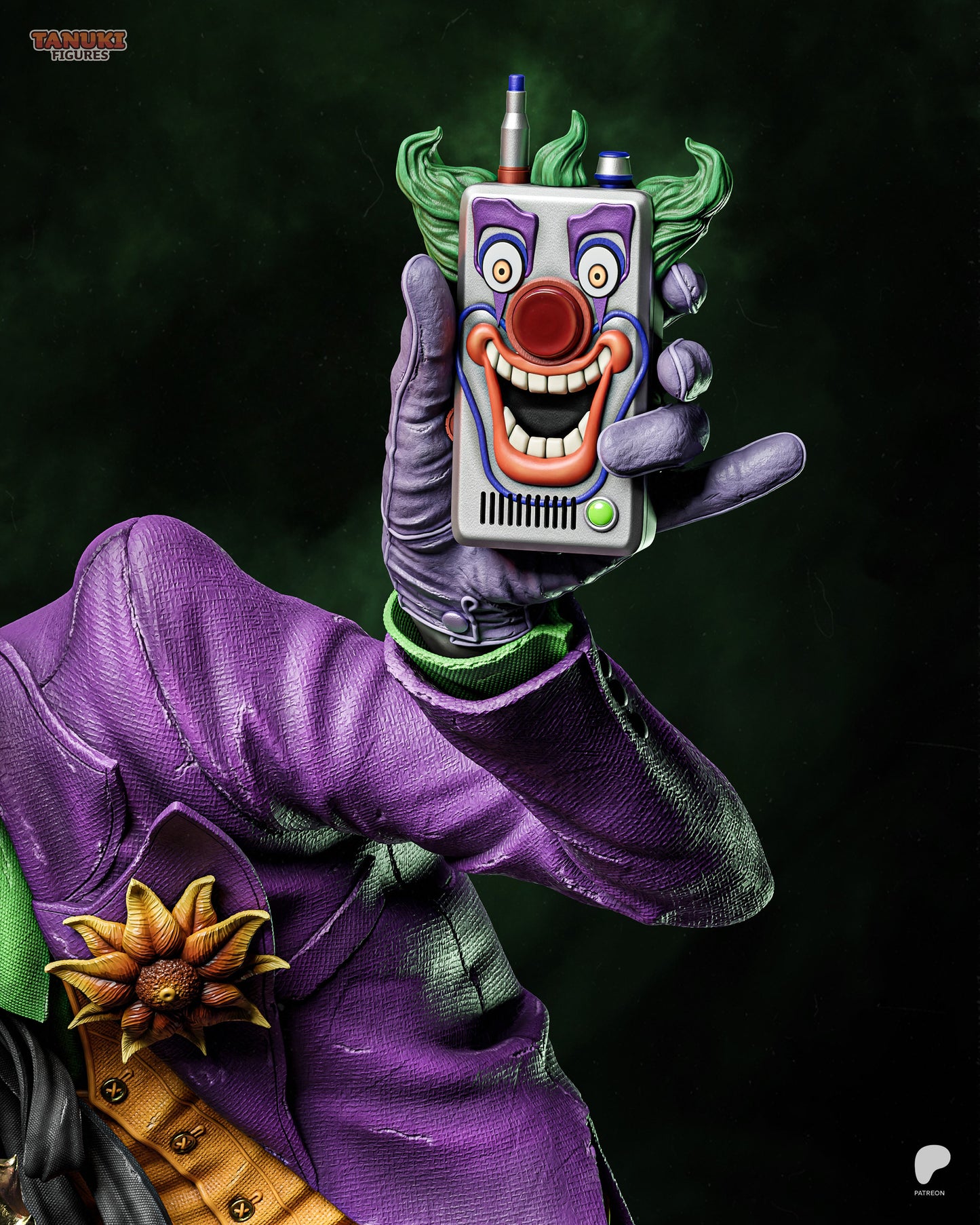 The Joker | Resin Model or Bust Kit | COPY (Copy)