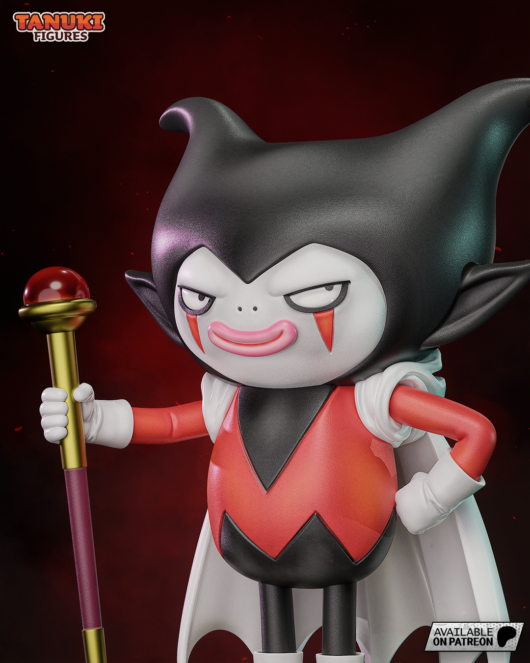 Chibi King Gomah | 5-Inch Resin Model Kit | Dragon Ball Daima Demon King