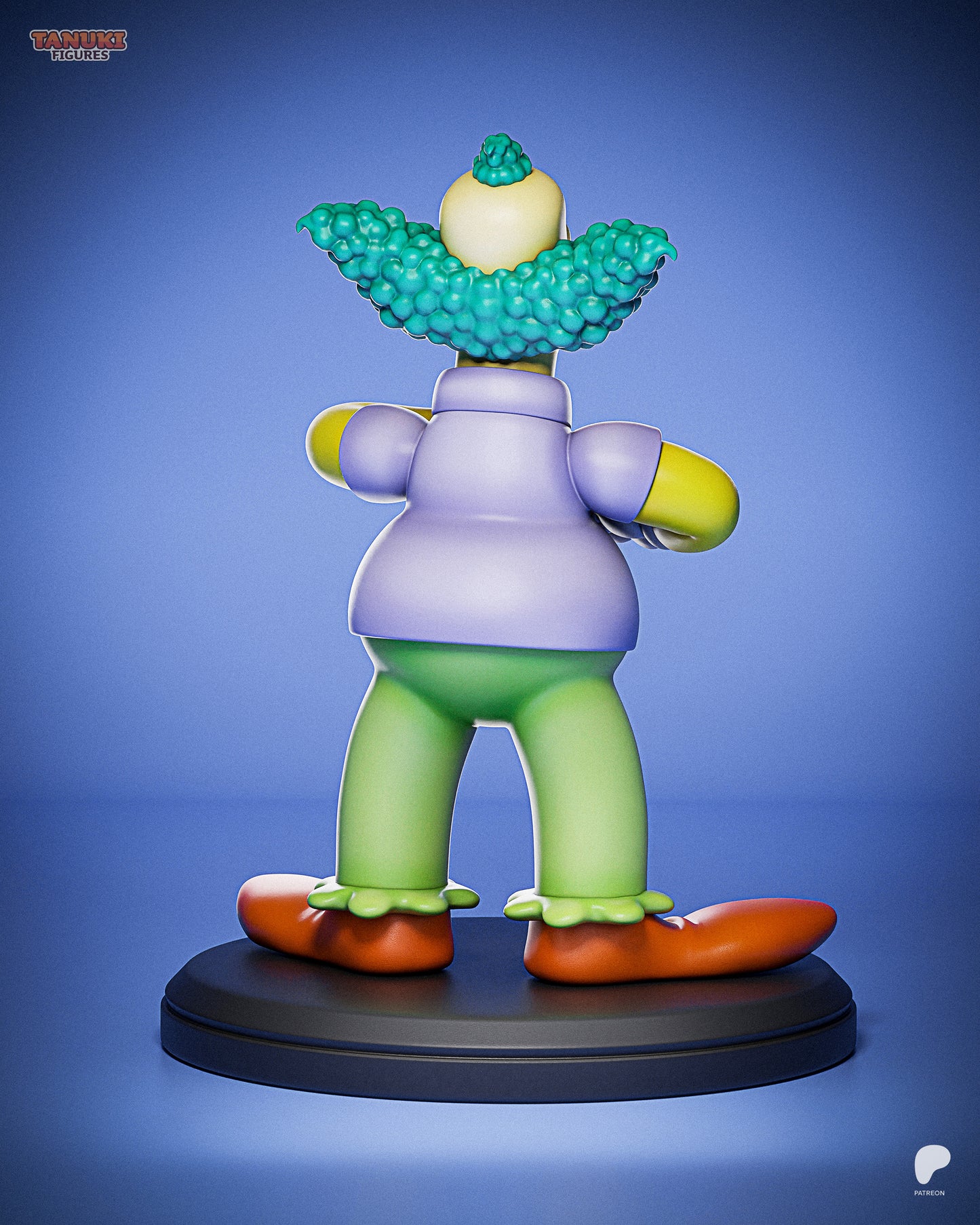 Krusty the Clown | X-Inch Resin Model Kit | Simpsons Cartoon Chaos Icon