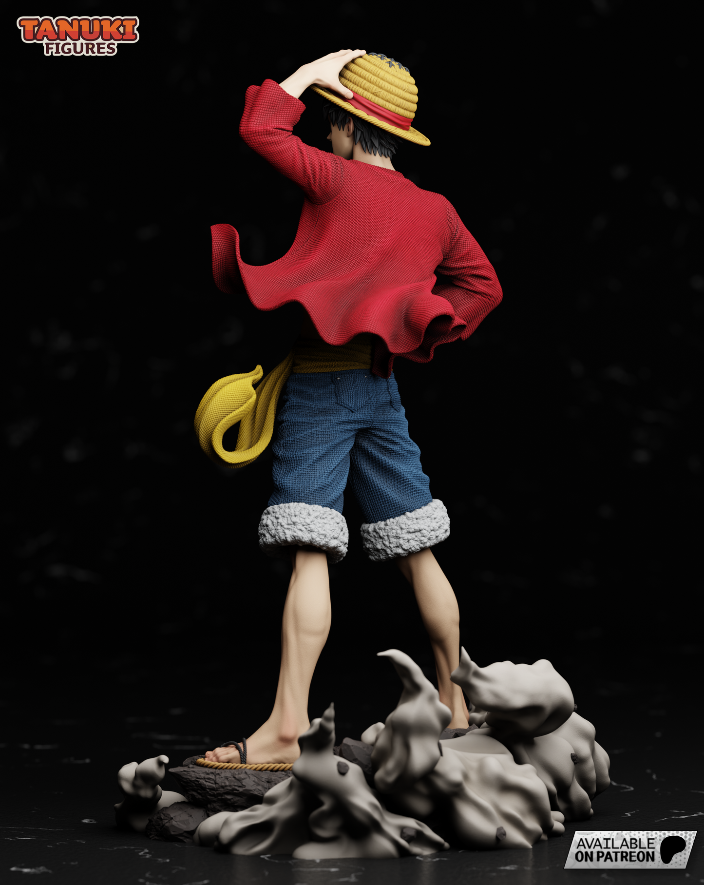 Monkey D. Luffy | Resin Model or Bust Kit | One Piece Pirate King in Action