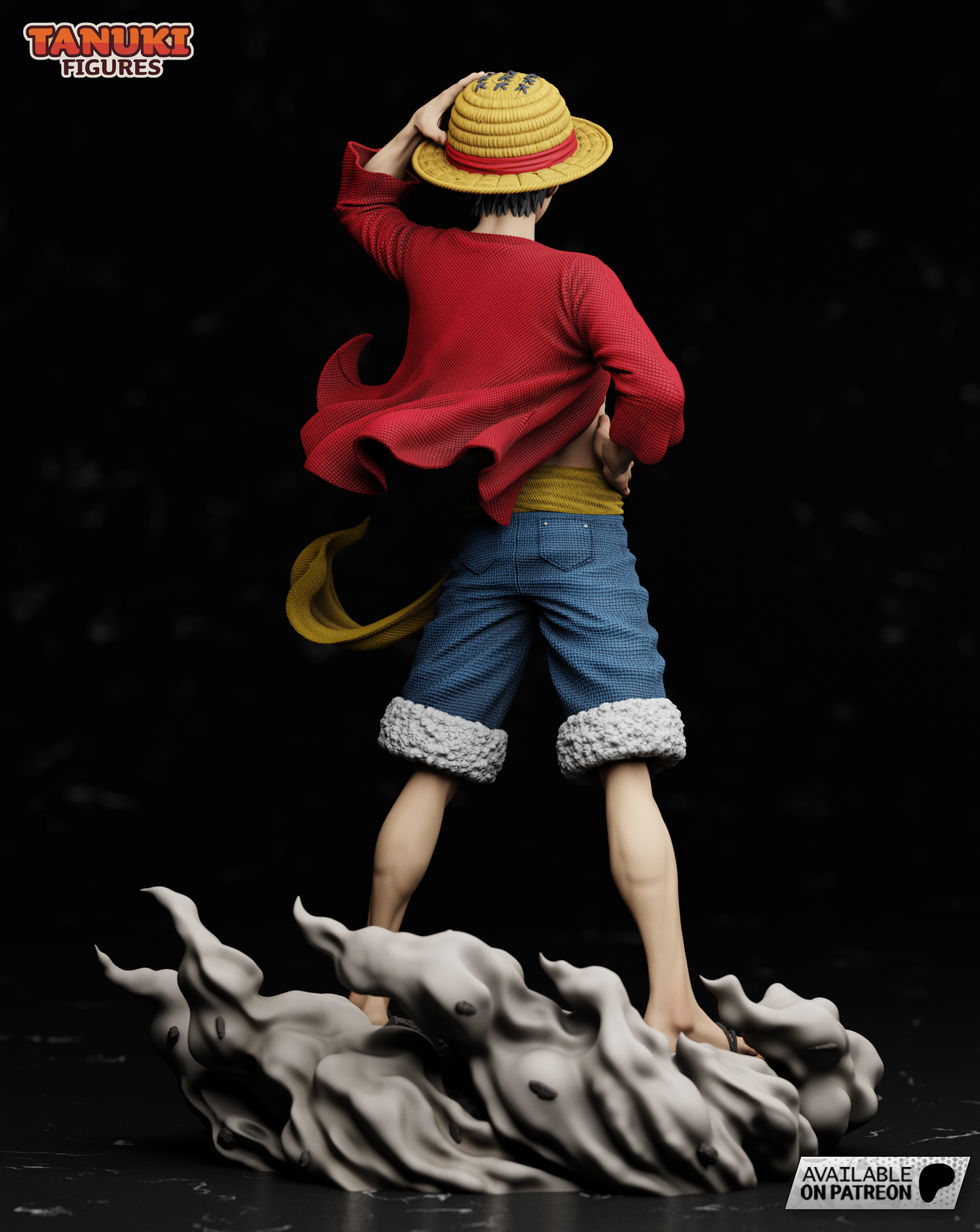 Monkey D. Luffy | Resin Model or Bust Kit | One Piece Pirate King in Action
