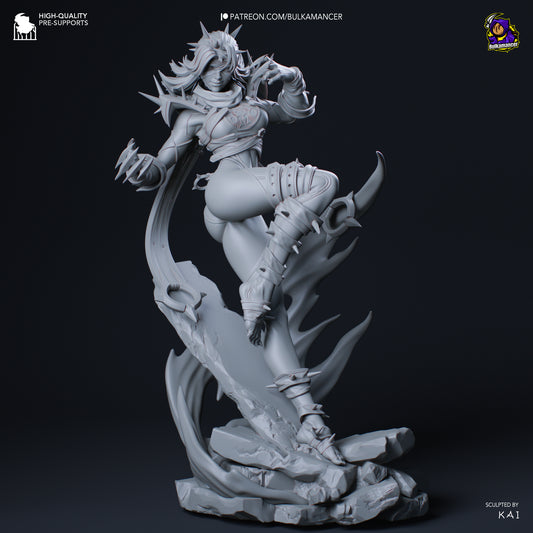 Invisible Woman Malice | 8.5-Inch Resin Model Kit | DIY Marvel Rivals Villain