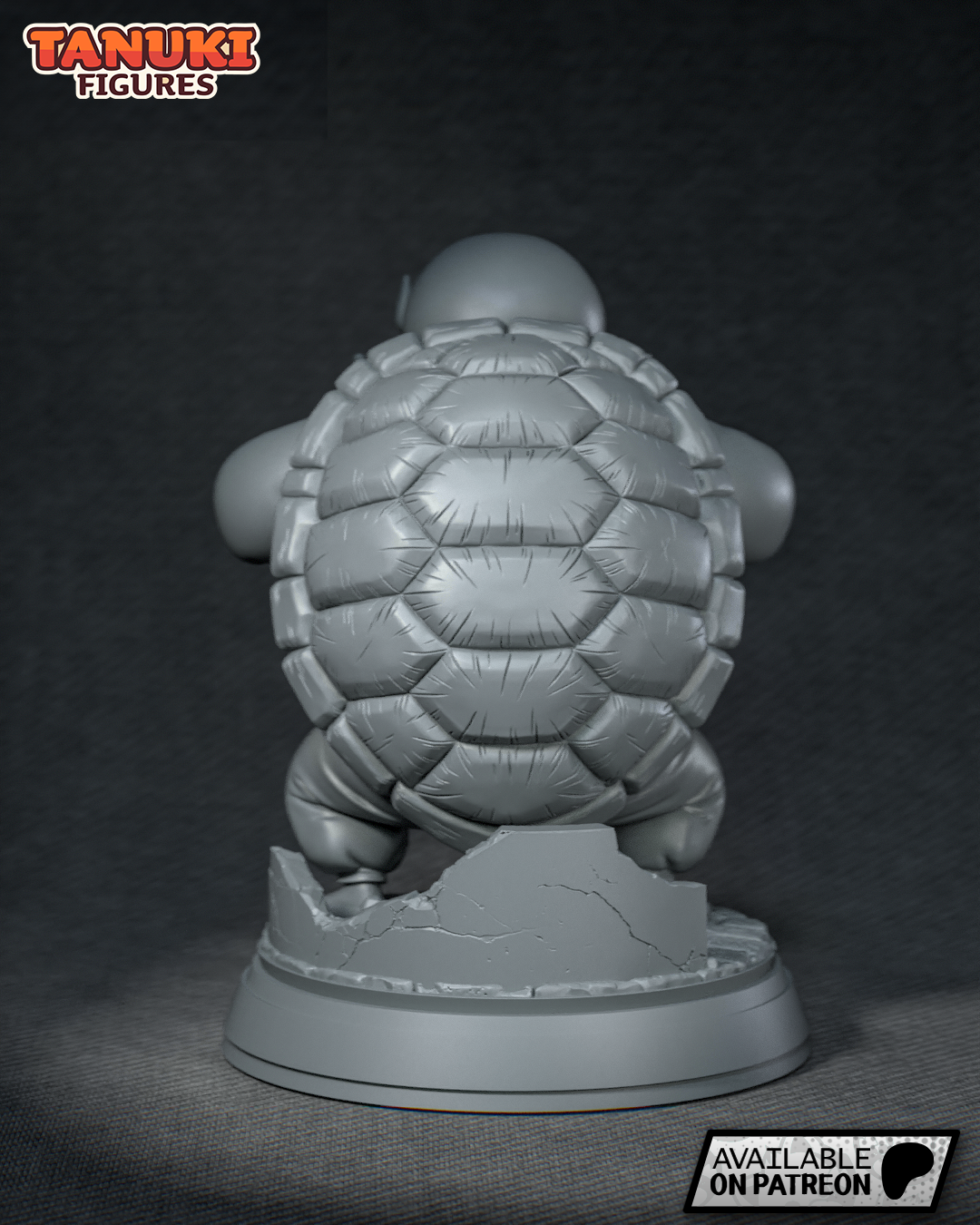 Chibi Master Roshi | 5-Inch Resin Model Kit | Dragon Ball Island Hermit