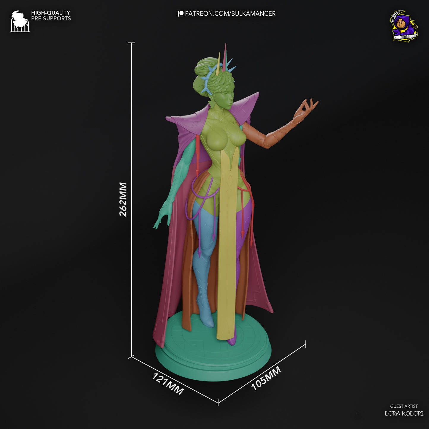 Mel Madarda | 10.5-Inch Resin Model Kit |Arcane Piltover Gilded Power Broker
