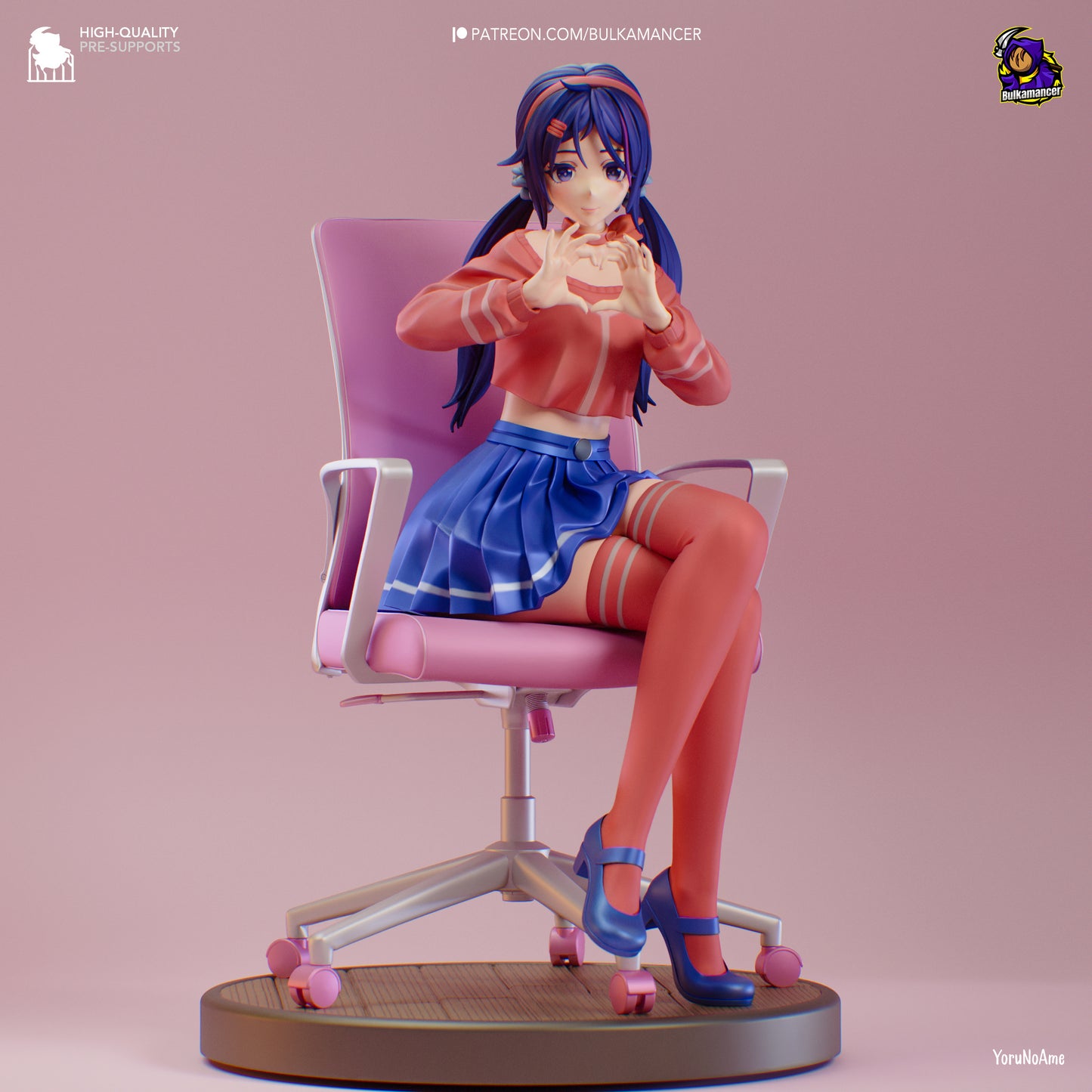 Mita | 7-Inch Resin Model Kit | MiSide horror roomate