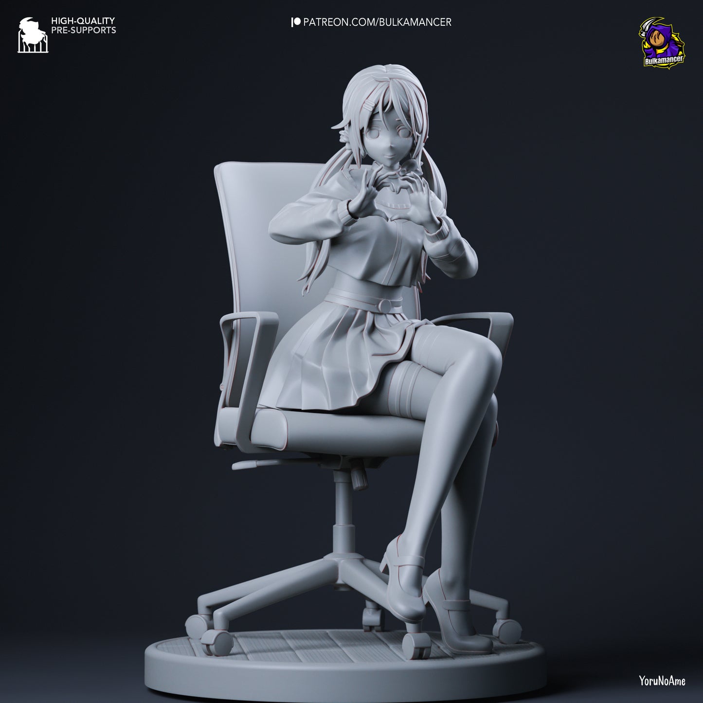 Mita | 7-Inch Resin Model Kit | MiSide horror roomate