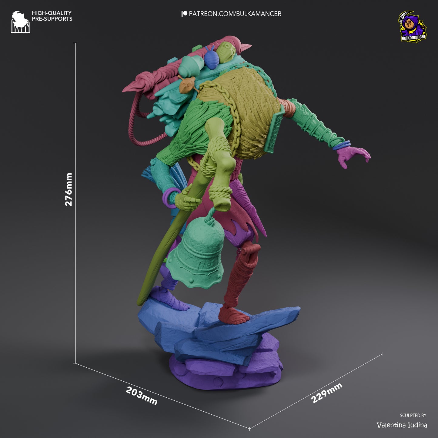 Monoco | 11-Inch Resin Model Kit | Clair Obscur: Expedition 33 Gestral